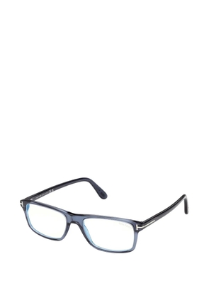 TOM FORD Eyewear rectangle-frame glasses - Blue