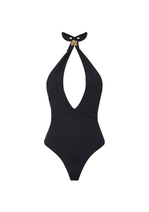 Elisabetta Franchi halterneck swimsuit - Black