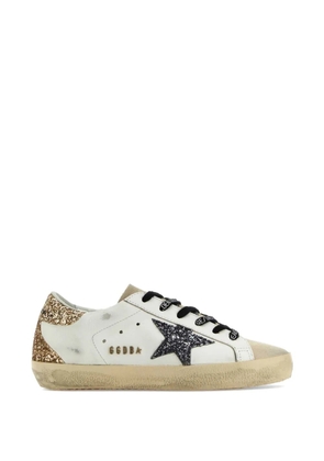 Golden Goose Super-Star glitter-embellished sneakers - Neutrals