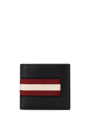 Bally striped trim bifold wallet - Black