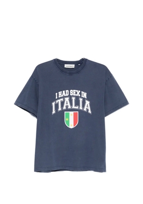 CARNE BOLLENTE Ciao Bella graphic T-shirt - Blue