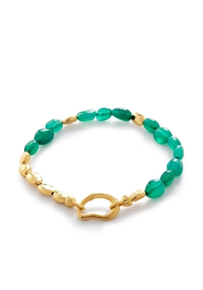 Monica Vinader Rio gold vermeil beaded bracelet