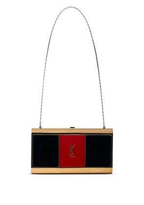 Saint Laurent cassandre two-tone minaudière - Gold