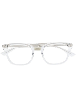 Gucci Eyewear rectangle-frame optical glasses - White