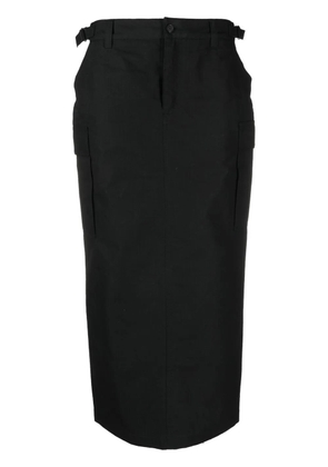 WARDROBE.NYC striped skirt - Black