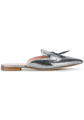 Alberta Ferretti Mia mules - Metallic