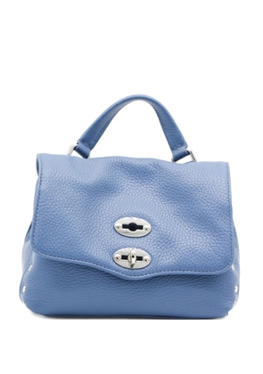 Zanellato stud-detail top-handle satchel bag - Blue