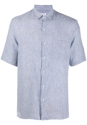 Sunspel striped linen shirt - White