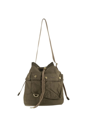 Barbour Mia drawstring bucket bag - Green