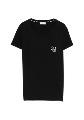 LIU JO logo-detail T-shirt - Black