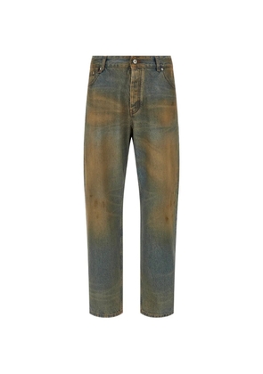 Jacquemus The Berger de-Nîmes five-pocket cotton jeans - Blue