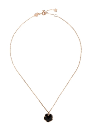 Pasquale Bruni 18kt rose gold Petit Joli onyx and diamond necklace - Pink