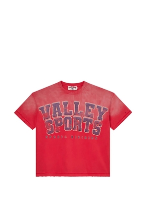 VALE FOREVER print T-shirt - Red