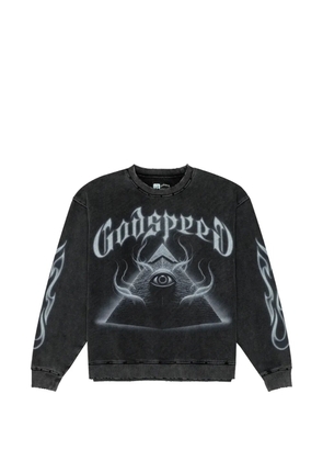 GODSPEED graphic sweatshirt - Black
