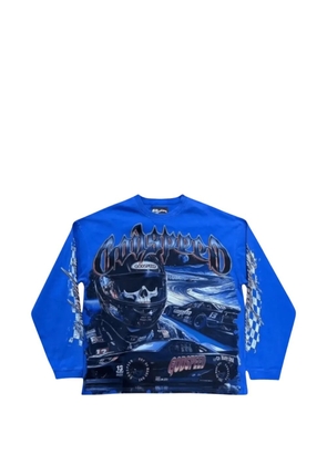 GODSPEED graphic sweatshirt - Blue