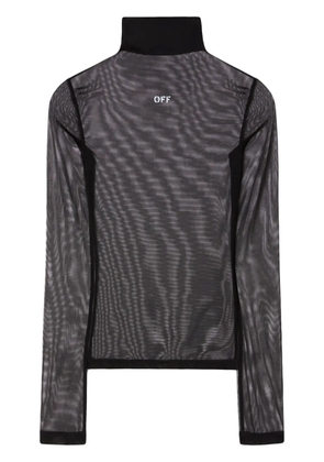 Off-White Off Stamp long-sleeve top - Black