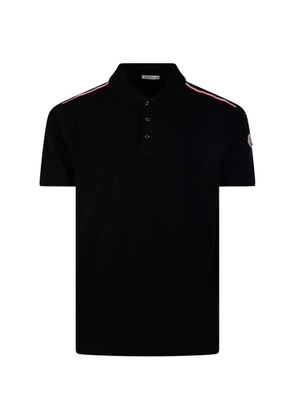 Moncler short-sleeve polo shirt - Black