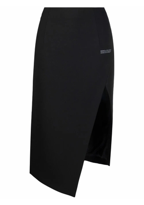 Off-White Corporate high-waist midi skirt - Black