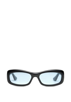 Port Tanger Saudade rectangle-frame sunglasses - Black