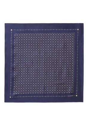 Claudie Pierlot square printed scarf - Blue