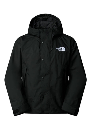 The North Face hooded button-fastening jacket - Black