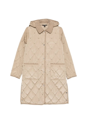 Lauren Ralph Lauren quilted hooded coat - Neutrals