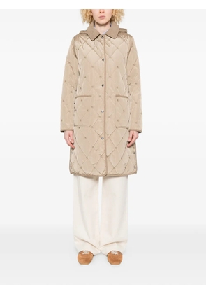 Lauren Ralph Lauren quilted hooded coat - Neutrals