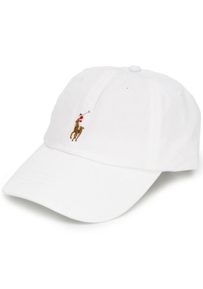 Polo Ralph Lauren logo embroidered cap - White