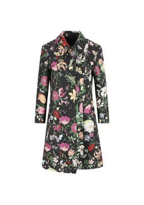 Gucci Flora coat - Black