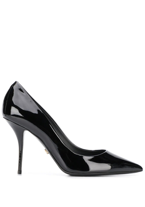 Dolce & Gabbana Cardinale polished leather pumps - Black