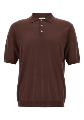 Ballantyne short-sleeve polo shirt - Brown