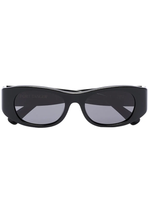 Port Tanger Tangerine rectangle-frame sunglasses - Black