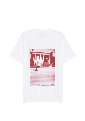 A.P.C. graphic-print T-shirt - White