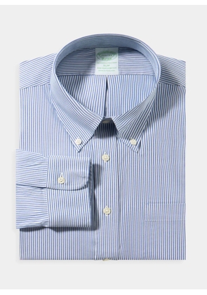 Brooks Brothers button-fastening striped shirt - Blue