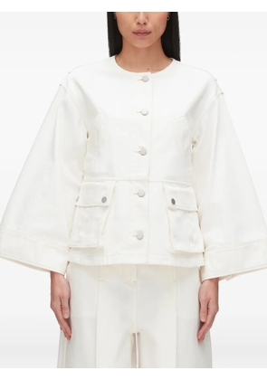 3.1 Phillip Lim buttoned cotton jacket - Neutrals