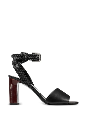 Jimmy Choo Rori braided buckled sandals - Black