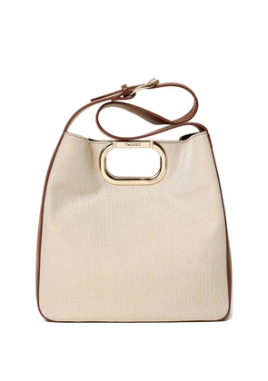 TWINSET structured bucket bag - Neutrals