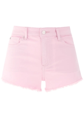 Armani Exchange fringed hem shorts - Pink