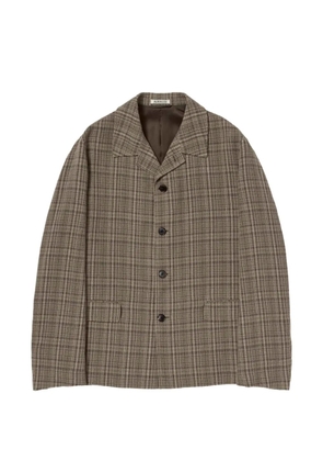 Auralee checks jacket - Neutrals