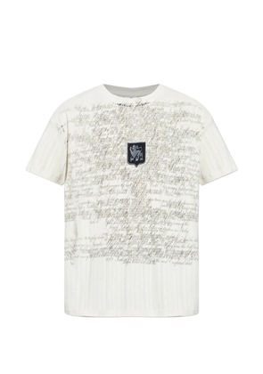 UMBRO lettering T-shirt - Neutrals