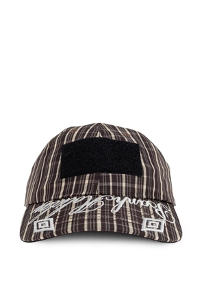 UMBRO logo-embroidery baseball cap - Brown