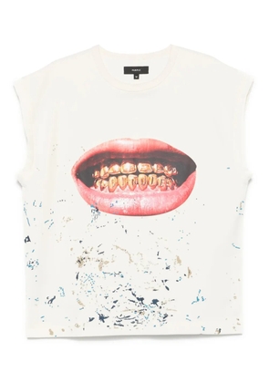 Purple Brand cotton t-shirt - Neutrals