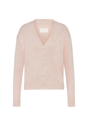 Maison Margiela ribbed V-neck cardigan - Pink