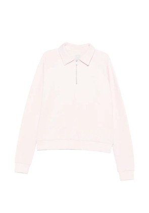 FLÂNEUR zip-fastening sweatshirt - Pink