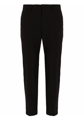 BOSS slim-cut water-repellent trousers - Black