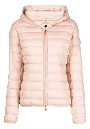 Save The Duck Daisy hooded puffer jacket - Pink