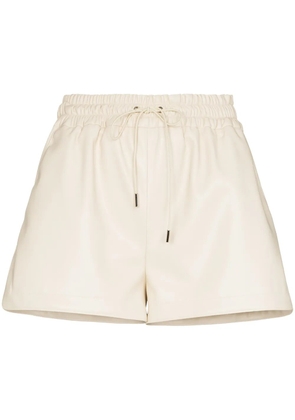 The Frankie Shop Agata drawstring shorts - Neutrals
