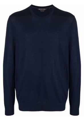Michael Kors long-sleeve merino jumper - Blue