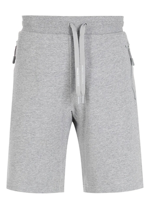 Armani Exchange drawstring track shorts - Grey