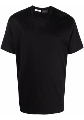 Low Brand round-neck cotton T-shirt - Black